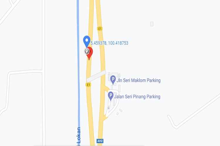 KM128.3 PLUS Highway, Kepala Batas, Penang (near Sungai Dua Toll)