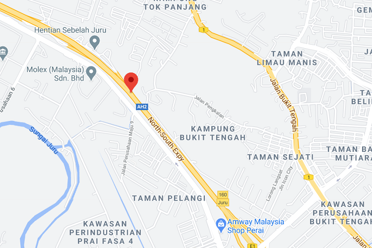 KM142.30 near Sungai Juru Rest Area, Penang