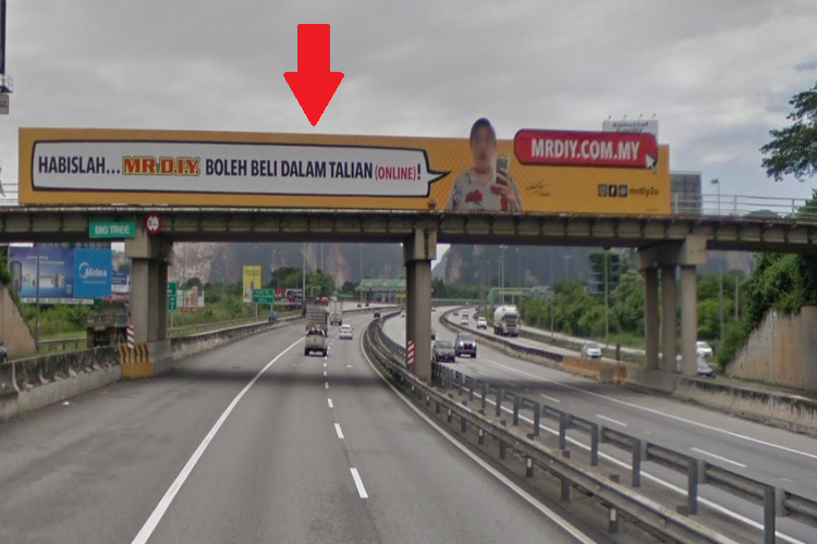KM279.40 at Jalan Hospital / Jalan Ghazali near Greentown Mall (B), Perak
