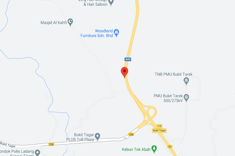 KM418.80 near Bukit Tagar Interchange, Selangor