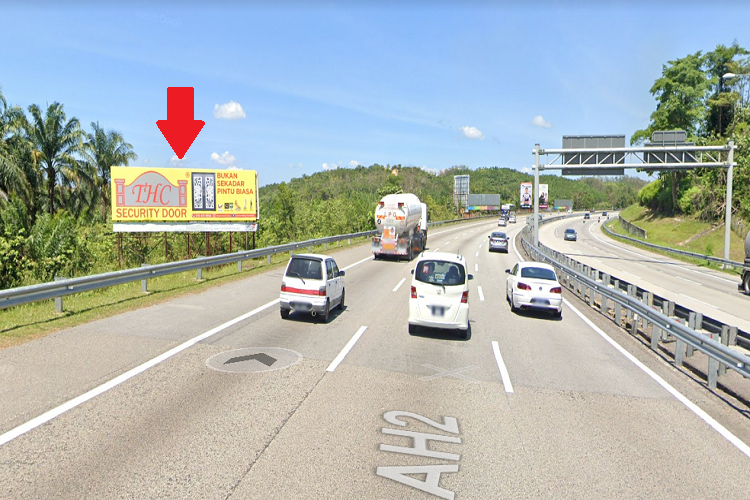 1 Sided Free Standing Billboard at KM418.8 near Bukit Tangar Interchange, Selangor