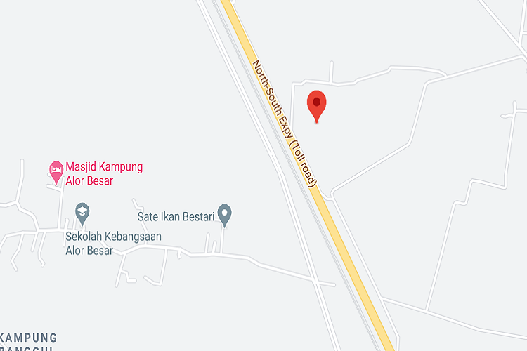 KM61.70 from Alor Setar Selatan Toll, Kedah