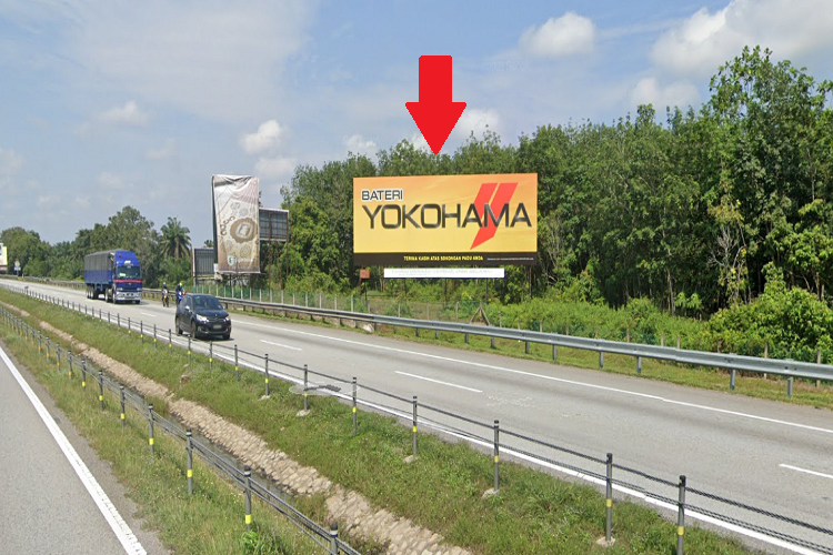 1 Sided Free Standing Billboard at KM138.60, Pagoh, Johor