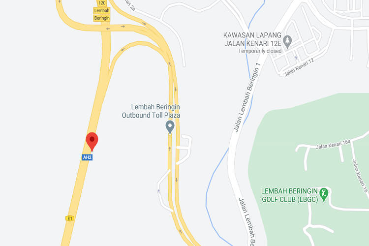 KM410.40 after Lembah Beringin Toll, Selangor