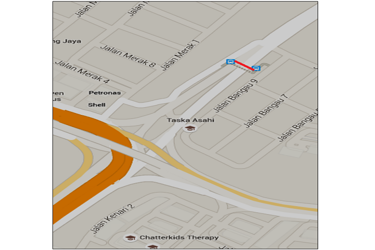 Jalan Puchong, Puchong, Selangor (to Tesco & IOI Mall)