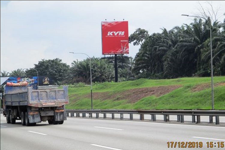 1 Sided Vertical Minipole Billboard at ELITE Highway KM30.7, Dengkil, Selangor