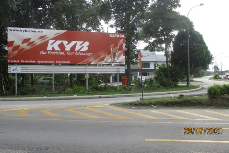 1 Sided Free Standing Billboard at Jalan Langat / Persiaran Seraya, Klang, Selangor