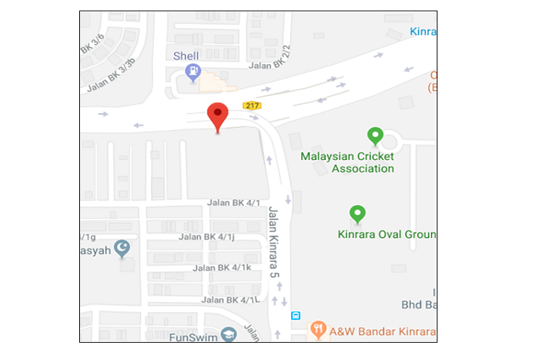 Jalan Kinrara 5, Puchong, Selangor