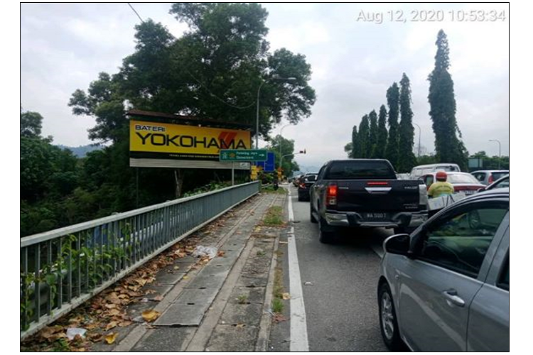 1 Sided Free Standing Billboard at Lebuhraya Selayang Kepong, Batu Caves, Selangor