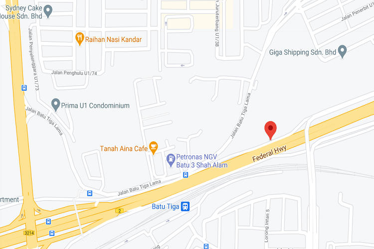 Federal Highway KM15.9, Shah Alam, Selangor (opposite KTM Batu Tiga)