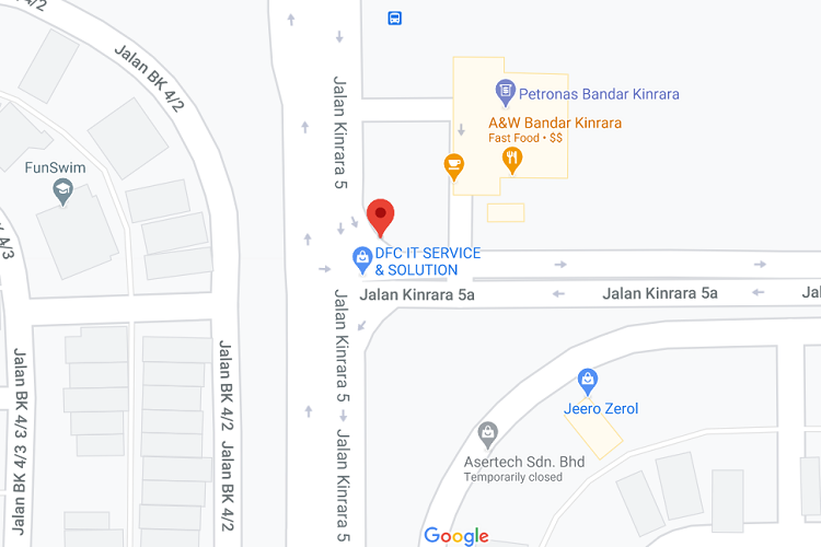 Jalan Bandar Kinrara 5A, Puchong, Selangor (near Petronas & Kinrara Seksyen 4)