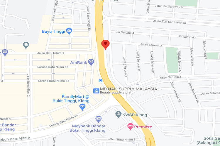 Jalan Langat, Jalan Serunai and Lebuh Batu Nilam Interchange, Selangor