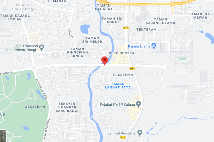 Persiaran Bangi, Kajang, Selangor (near Sungai Langat)