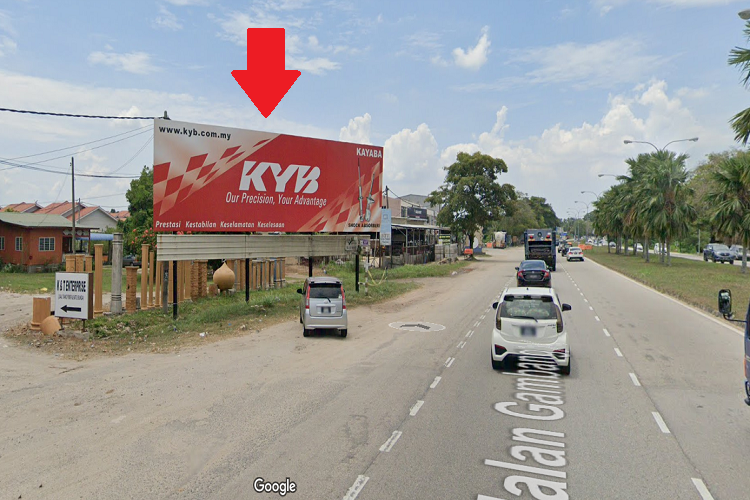 1 Sided Free Standing Billboard at Jalan Gambang, Kuantan, Pahang