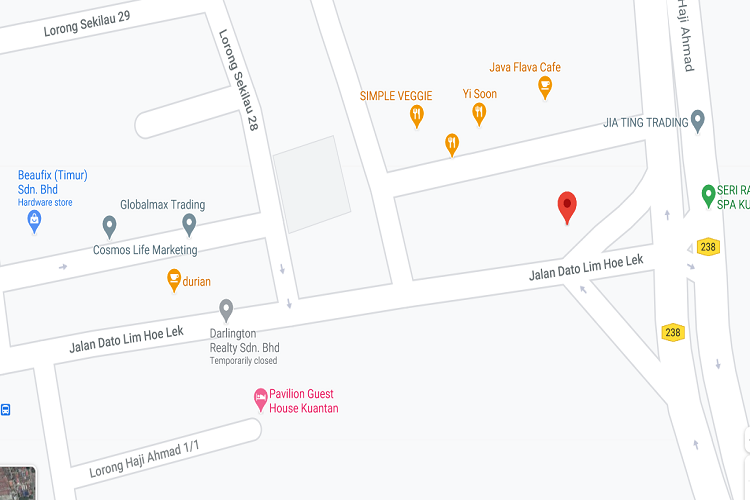 Junction of Jalan Haji Ahmad / Jalan Dato Lim Hoe Lek, Kuantan, Pahang