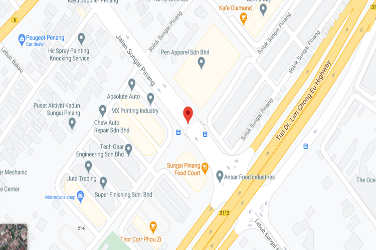 Jalan Sungai Pinang, Jelutong, Penang