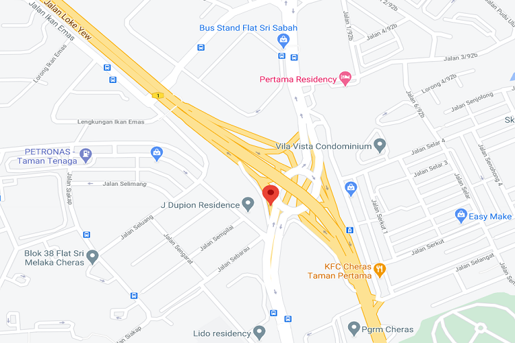 Bulatan Cheras, Jalan Loke Yew, Kuala Lumpur