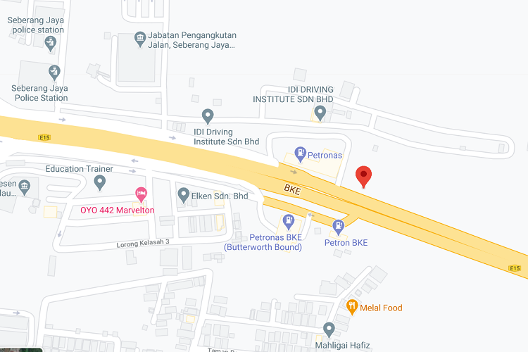 BKE Expressway, Seberang Jaya, Permatang Pauh, Penang