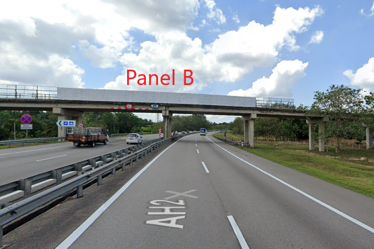 Lebuhraya Plus Selatan From Pagoh to Yong Peng, Yong Peng, Johor