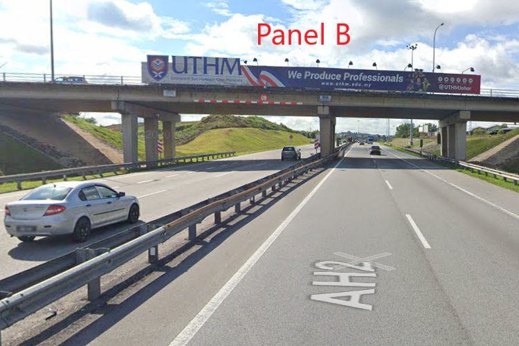 NSE KM80.7 - from Yong Peng to Ayer Hitam, Ayer Hitam, Johor