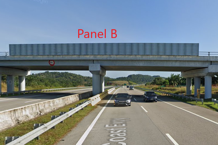 Lebuhraya Pantai Timur from Cukai to Kijal, Kemaman, Terengganu