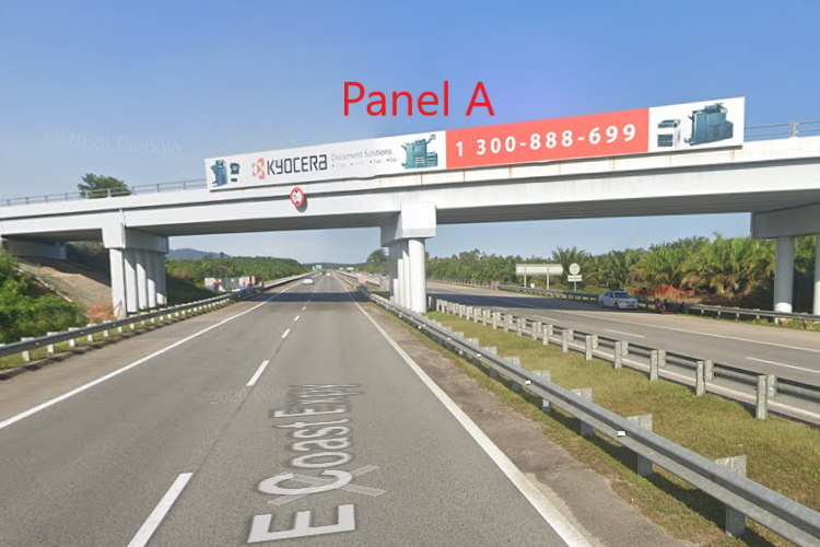 Lebuhraya Pantai Timur from Kijal to Chukai, Kemaman, Terengganu