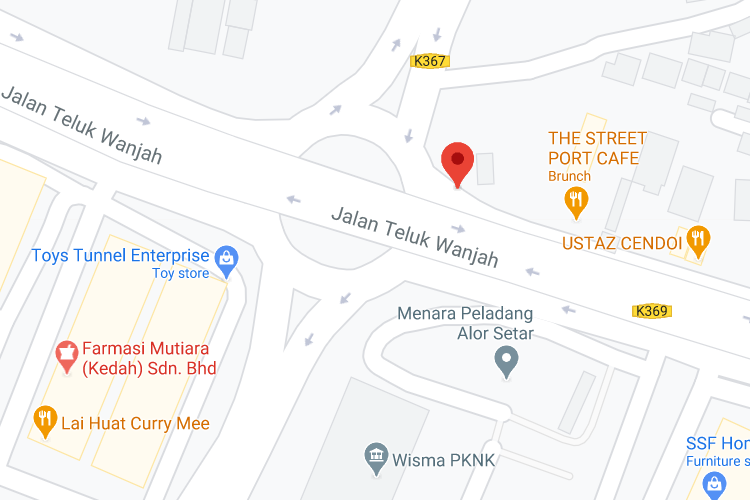 Bulatan Telok Wajah, Alor Setar, Kedah (interchange Jalan Stadium & Jalan Teluk Wanjah)