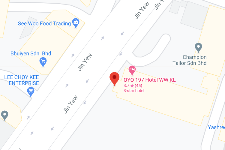 Jalan Yew, Hotel Wenworth, Kuala Lumpur