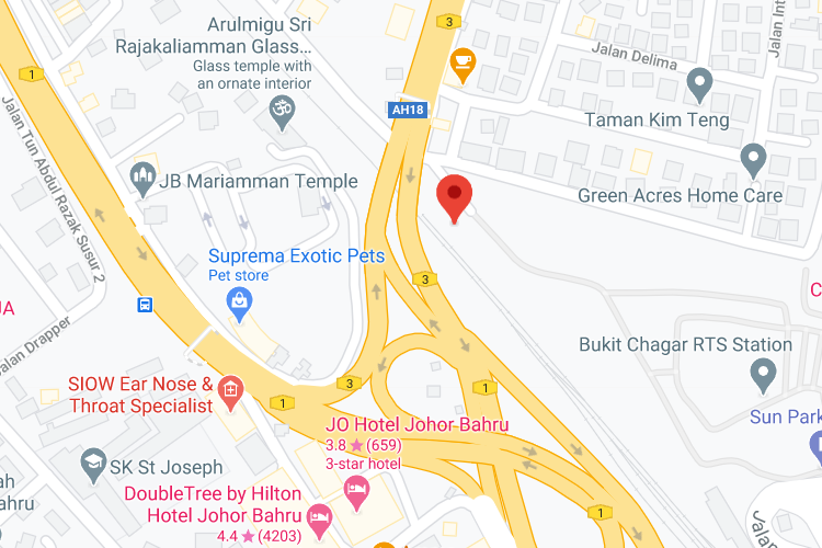 Jalan Tebrau, Bukit Chagar, Johor