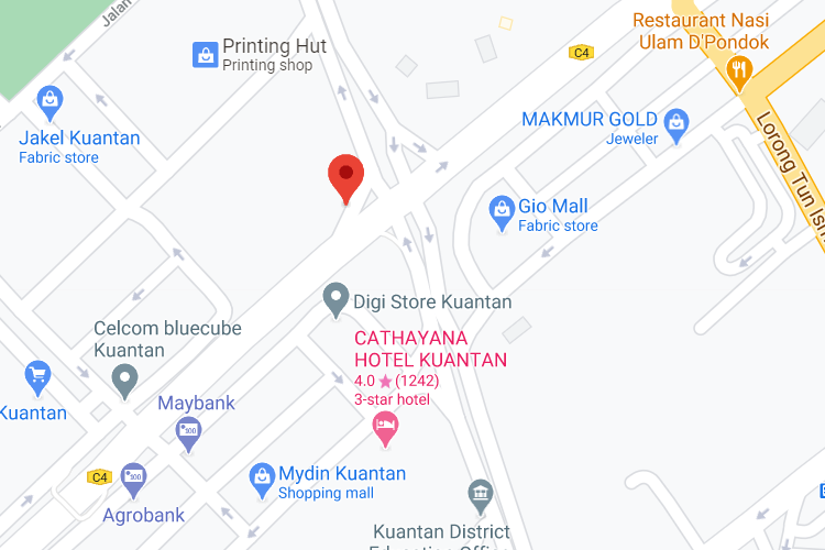 Jalan Tun Ismail / Jalan Bukit Sekilau, Kuantan, Pahang (Infront UTC Kuantan)
