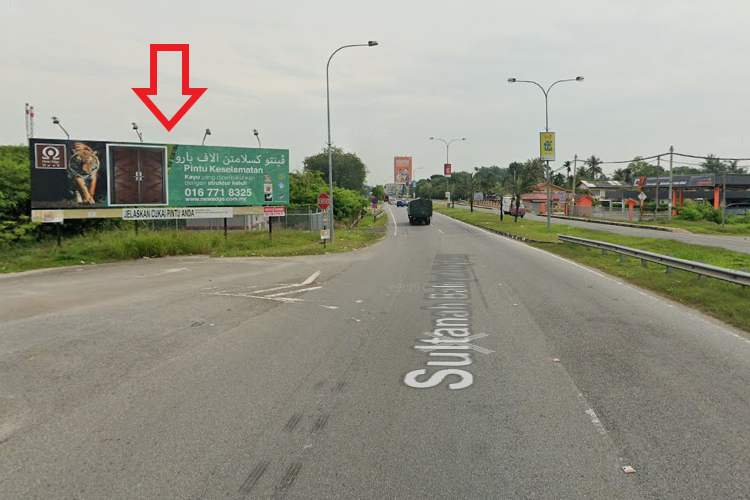1 Panel Free Standing Billboard at Sultanah Bahiyah Highway, Alor Setar, Kedah