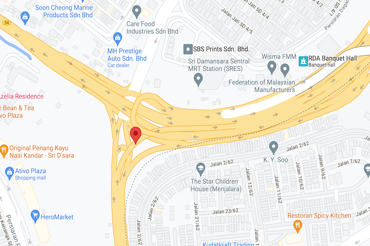 LDP / Sri Damansara, Petaling Jaya, Selangor (from MRR2)