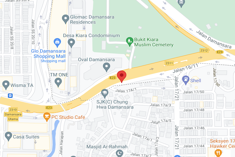 SPRINT Highway from Tropicana City Mall / Damansara Intan heading to Phileo Damansara, Selangor