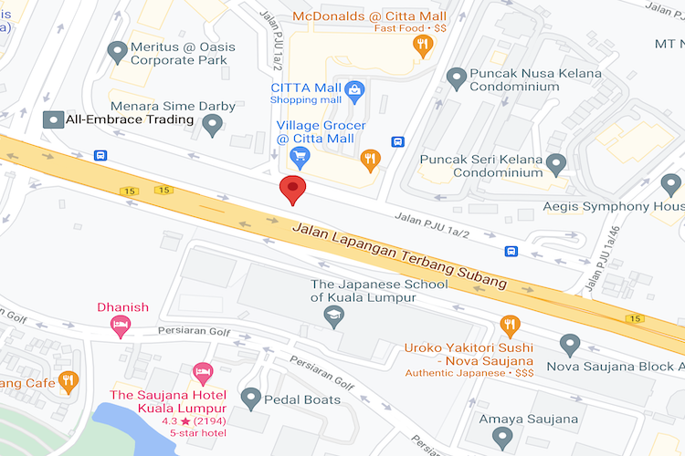 Jalan Lapangan Subang, Petaling Jaya, Selangor