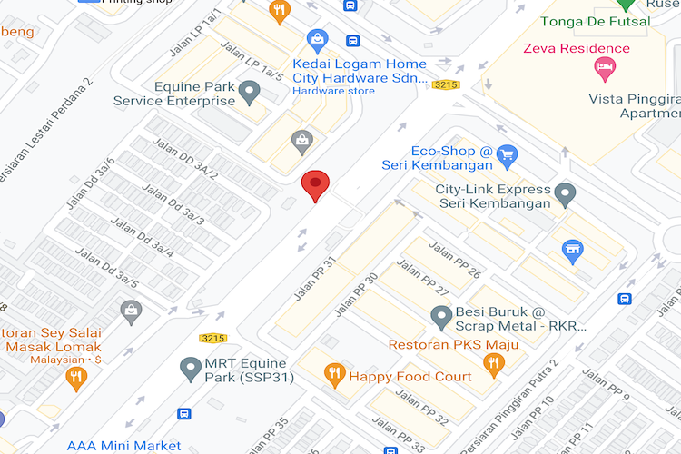 Jalan Putra Permai heading to AEON Equine Park, Selangor