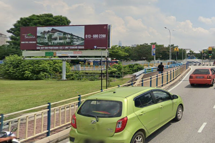 1 Sided Free Standing Billboard at Jalan Pandan Mewah / Jalan Pandan Utama interjunction, Selangor