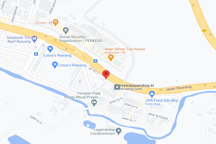 Jalan Rawang, Rawang, Selangor (next to Lotus's Rawang)