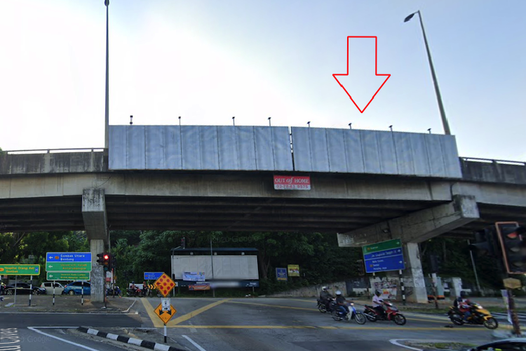 1 Sided Overhead Bridge Billboard at Jalan Batu Caves, Batu Caves, Selangor (near Masjid Al-Sharif)