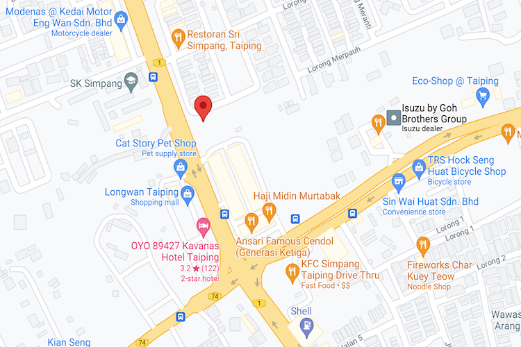 Taiping / Jalan Kampung Dew (A), Perak