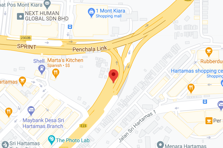 Penchala Link KM1.55, Damansara, Kuala Lumpur (beside Empire City)