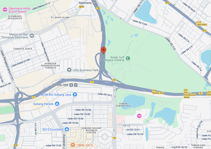 Jalan Lapangan Terbang, Subang, Selangor (towards PJ)