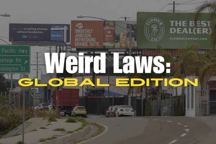 A Global Tour Of Weird Laws In OOH Advertising