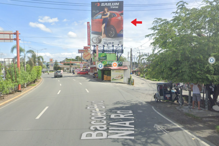 1 Panel Vertical Rooftop Billboard at Bacoor Boulevard, NIA Road, Mambog, Bacoor, Cavite (on top of CVT Eyespecs Optical Building)