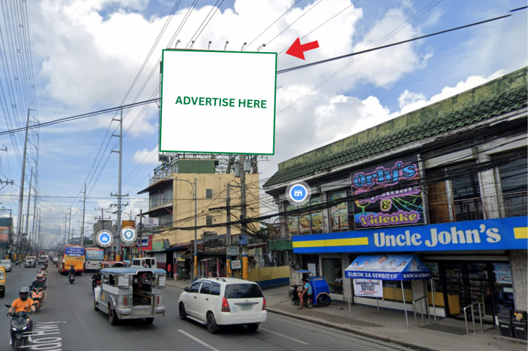 Vertical Rooftop Billboard at Panapaan IV, Emilio Aguinaldo Highway, Bacoor, Cavite