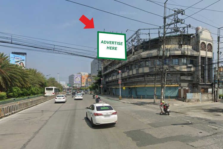 2 Sided Vertical Rooftop Billboard at EDSA Pasay Park Ave. South Bound, Pasay, Metro Manila (Near Metropoint Mall and STI Pasay)