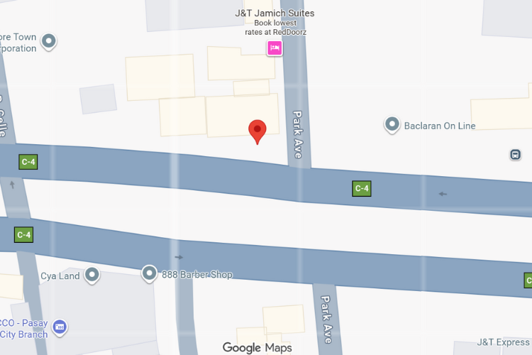 Map - Vertical Rooftop Billboard at EDSA Pasay Park Ave. South Bound, Pasay, Metro Manila (Near Metropoint Mall and STI Pasay)