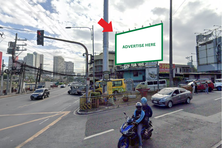 1 Panel Horizontal Rooftop Billboard at J.P. Rizal Guadalupe, Makati, Metro Manila (Near Guadalupe Market)