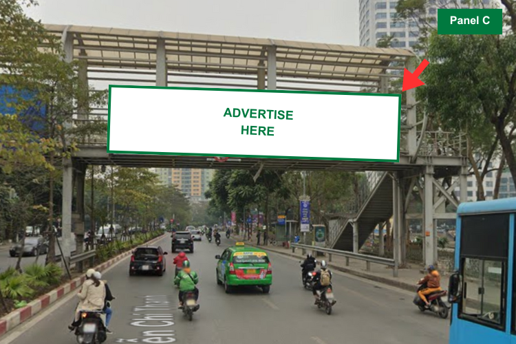 Panel C - Horizontal Light Box Billboard at 33 Nguyen Chi Thanh Street, Ngoc Ha Ward, Ha Noi City