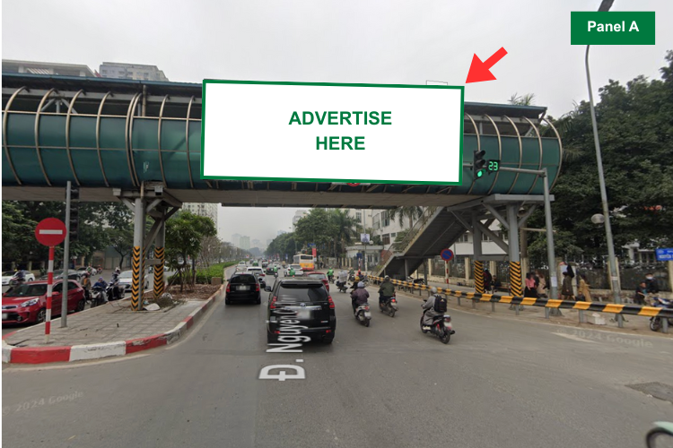 Panel A - Horizontal Light Box Billboard at 87 Nguyen Chi Thanh, Phuong Lang Ward, Ha Noi City