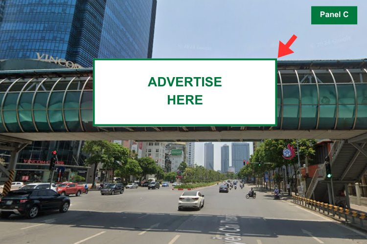 Panel C - Horizontal Light Box Billboard at 87 Nguyen Chi Thanh, Phuong Lang Ward, Ha Noi City